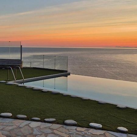 Anastasis Luxury Villa Andros With Heated Pool Sineti Exterior photo